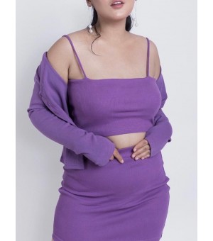 Three Piece Casual Set Wear